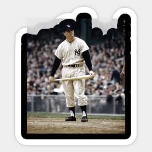 mickey mantle Sticker